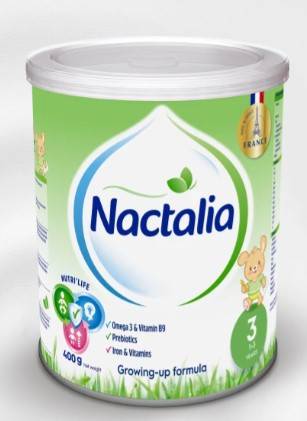 Nactalia 3 (1-3 Years) Growing Up 400g Milk Powder 0